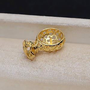 จี้เงินแท้ S925 ทำมือ สำหรับทำเครื่องประดับ DIY สร้อยคอถุงนำโชค พร้อมจี้ไข่มุก 9.5-10 มม. แบบโปร่ง 4237 ชิ้น - Product Image 4