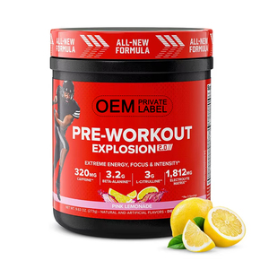 <span class=keywords><strong>Fruit</strong></span> Punch (30 Portions)-Preworkout Explosion 2.0 Energy Powder Drink Mix Caféine pour la croissance musculaire-Nutrition sportive pour adultes - Product Image 1