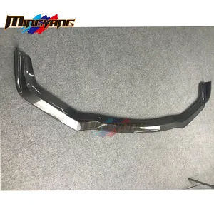 Verre de fibre de carbone aileron de requin lèvre avant pour Infiniti q50 sport 2018 2019