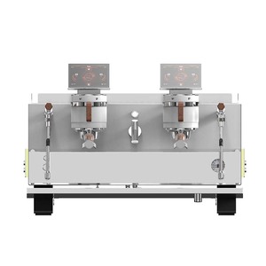 Máquina de Café Espresso Profesional Comercial, Dos Grupos, Semiautomática, T&Z AE-2, 9 Bares, 5600W, Caldera de Intercambio de Calor, Ahorro de Energía - Product Image 3