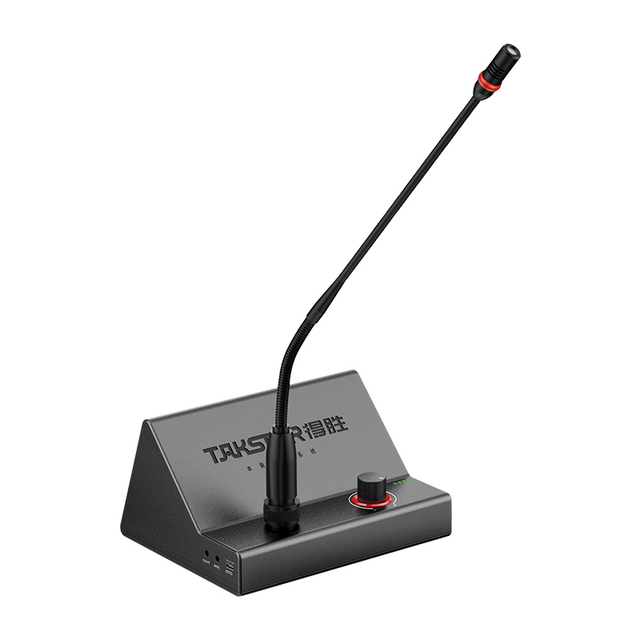 For BN30B Portable 3-in-1 Wireless Gooseneck Desktop Microphone 30W Plug-and-Play 2.8inch Screen Audio Speakerphones