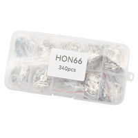 380 piezas Hon66 Juego de placas de cerradura para coche X1-X6 (pequeñas) y X1 X2 Y3 Y4 (grandes), Kit de reparación de cerraduras de automóvil, Repuestos para cerrajería