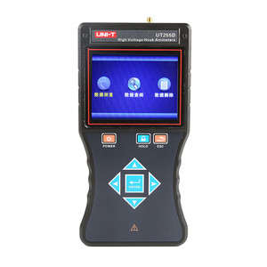 Uni-T Ut255D High Voltage <b>Hook</b> Clamp Meter 600V 2000A Dc Ac Current Resistance Tester Cat Iii 1000V Lcd <b>Display</b> - Product Image 1