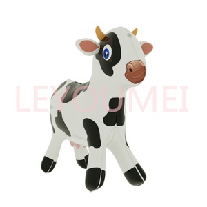 Vaches gonflables, animaux gonflables, décorations de fête, animaux gonflables décoratifs pour la ferme, la piscine, les fêtes intérieures et extérieures - Product Image 3