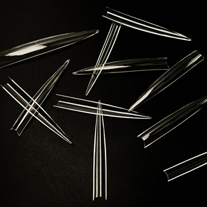 Puntas artificiales de media cubierta <span class=keywords><strong>Extra</strong></span> <span class=keywords><strong>largas</strong></span>, Stilettos puntiagudos de diseño curvo largo, <span class=keywords><strong>para</strong></span> dijes de <span class=keywords><strong>uñas</strong></span>, XXXL - Product Image 2