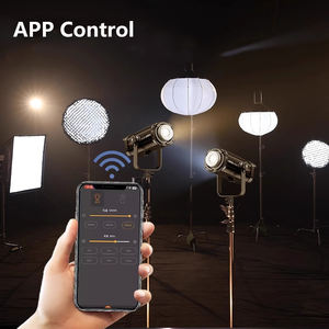 Éclairage photographique COB, lumière vidéo LED de jour, lampes de photographie, lampe de remplissage pour studio audio, <span class=keywords><strong>photo</strong></span>, streaming en direct et film - Product Image 3