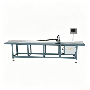 Machine de découpe CNC à alimentation automatique avec servomoteur Z-405 0,75 KW, affichage numérique, positionnement haute précision, pour profilés en aluminium - Product Image 3