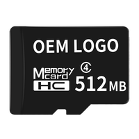 Tarjeta de Memoria Flash con Chip Original al 100% de Capacidad Completa, 128 MB, 256 MB, 512 MB, Mini Tarjeta TF SD, Logotipo Personalizado, Micro Memorias, Tarjeta SD