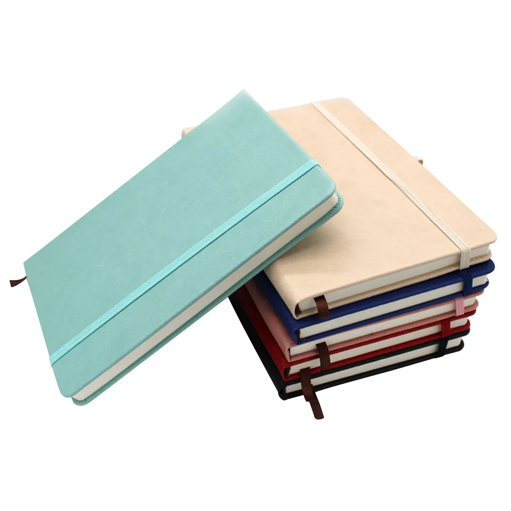 Новый дизайн, блокнот A5, кожаный дневник, блокнот для школы, блокноты на заказ, дневник с эластичной резинкой