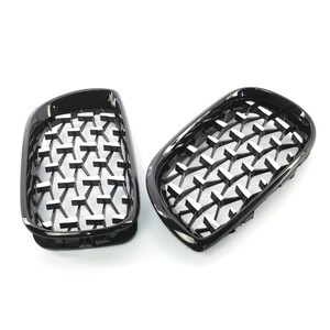 กระจังหน้ารถ BMW E46 ทำจากพลาสติก ABS แบบ Meteor Semi Electroplated สำหรับปี 2002 2005 ซีรีส์ 3 สำหรับการปรับปรุงและอัพเกรด - Product Image 2