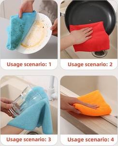 Top <strong>Supplier</strong> 300GSM Microfiber Cleaning Cloths Polyester Kitchen Cleaning Towel <strong>Dust</strong> <strong>Removal</strong> Cloths Car Wash Towel - Product Image 6