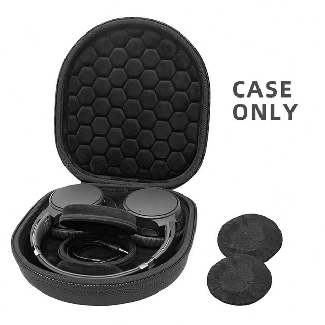 HC Factory Custom Travel Gaming Earphones Bag Special Wireless Headset Protective Case EVA Foam Storage Hard Case