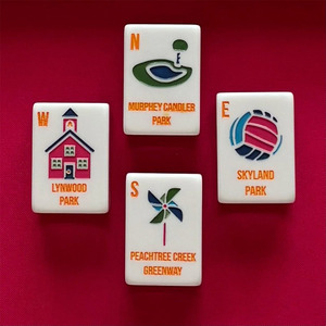 Deluxe Acrylic American Mahjong Set 160 Tiles 1-4 Layer Luxury Construction Custom Packaging Wholesale - Product Image 1