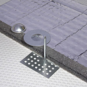 Fixations adhésives pour isolation en maille perforée, plaques de base perforées pour le fixation de la laine de roche, de la laine de verre, du XPS et de l'EPS - Product Image 2