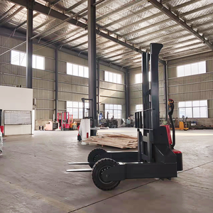 מלגזת משטחים חשמלית כבדה 4X4 לשטח קשה עם סוללת עופרת-חומצה לשטחים מורכבים ואתרי בנייה - Product Image 3