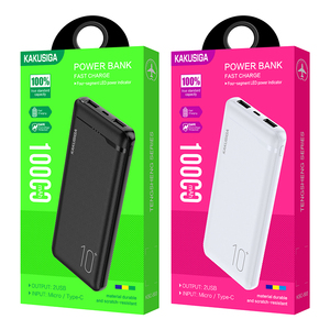 Banco de Energía KAKUSIGA KSC-583 Serie Tengsheng - 10000mAh, Carga Dos Dispositivos al Mismo Tiempo - Product Image 6
