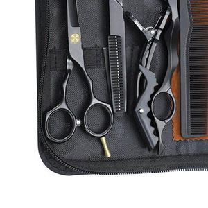 Tijeras de peluquería de uso doméstico, Kit de peluquero para venta en línea, nuevo diseño, tijeras de corte y adelgazamiento de cabello, Kit de salón de peluquería - Product Image 5