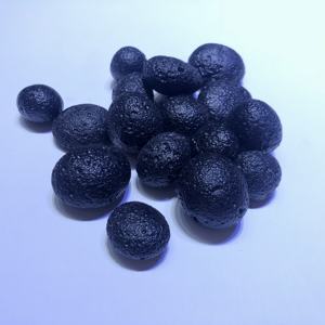 หินอุกกาบาตหยาบสีดำธรรมชาติอัญมณีคริสตัลขัดเงาสำหรับตกแต่งบ้านมาสคอตสไตล์ฮวงจุ้ย - Product Image 6