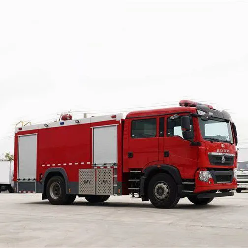 8000L أكثر من 70m المياه المدى النار محرك سيارة إطفاء الصانع الأكذوبة العطاء