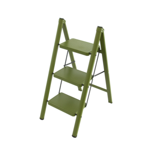 <span class=keywords><strong>Escabeau</strong></span> compact pliable à 3 marches pour la maison, échelle pliante légère et robuste avec certificat EN131 - Product Image 1