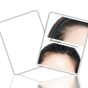 White Silicone Hairline Tattoo Practice Skin SMP Scalp Hairline Sheet Scalp Micropigmentation Practice Picture Pad