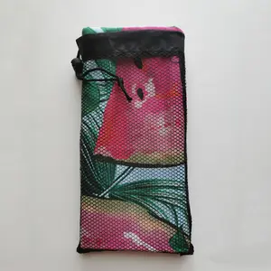 Custom Logo Quick Dry Sand Proof Recycled Towel Microfiber 2 Side Print Swimming Beach Towel