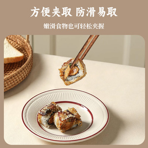 Baguettes en bois doré Jiangnan Banquet 240 mm, résistantes à la chaleur, en bois massif, pour usage domestique et en restaurant - Product Image 3