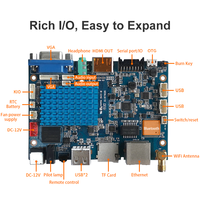 Carte mère intelligente LIONTRON RK3288 Mini-card ARM 4 cœurs A17 Résolution 4K avec WIFI et Bluetooth 4+128G Android/Linux