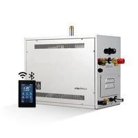 Générateur de vapeur pour sauna turc moderne 12KW 2026 avec panneau de commande informatique, application et Wi-Fi Bluetooth pour Hammam, Spa et haut-parleur