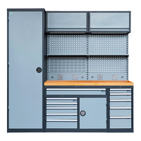 Armoire de garage en acier Systèmes de rangement Équipement d'atelier Banc à outils Armoire à outils de garage professionnelle Armoires à outils
