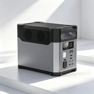 Banco de Energía Portátil para Exteriores de 1200W con Carga Solar, 1024Wh, Almacenamiento de Energía para el Hogar, Fuente de Alimentación de Emergencia, Estación de Energía para Camping - Product Image 2