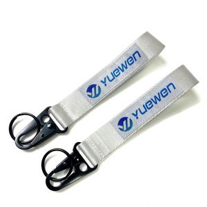 Carabiner Eagle Hooks <b>Custom</b> Clothing Accessories Embroidery Stitching Tactical Keyring <b>Key</b> Holder Keychain With Logo - Product Image 2