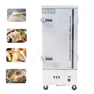 Rice Noodle Roll Steamer Industrial Food Steaming Machine Steamer Cabinet Industrial Food Steamer 8 Trays - Product Image 5