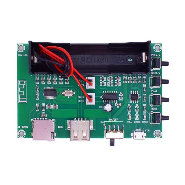 XH-A150 Digital Power Amplifier Board PAM8403 On-board Lithium Battery Singing Machine Rechargeable Dual Sound Channel 10W