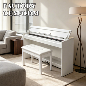 Piano numérique MIDI professionnel à 88 touches lestées, sur mesure en usine, avec étui et 3 pédales, idéal pour les débutants - Product Image 1