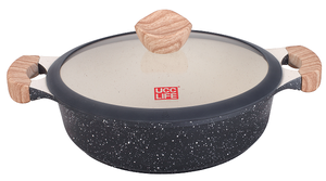 Set di Pentole Antiaderenti in Alluminio Sostenibile da 10 Pezzi con Manico in Bakelite, Rivestimento Smaltato, Adatto per Forno, Lavastoviglie e Congelatore - Product Image 3
