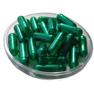 Lege harde gelatinecapsule medicijn capsule 0 #   Rode en witte lege schelpen - Product Image 4