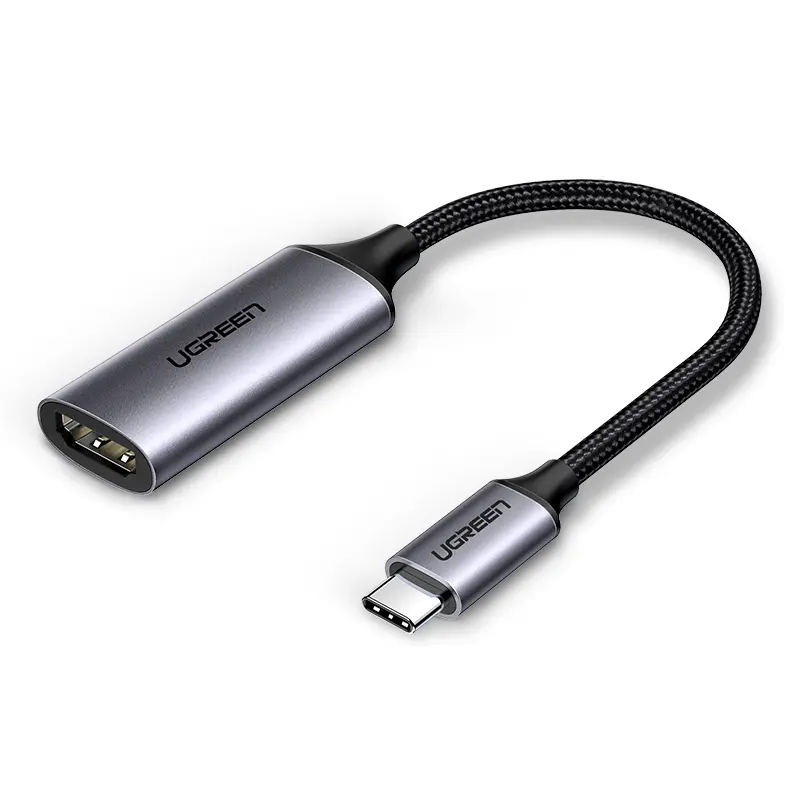 UGREEN Câble USB Type C vers HDMI Adaptateur USB C 4K/60Hz Coque en alliage d'aluminium tressé en nylon