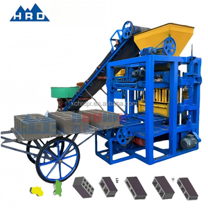 4-26 Interlock và lát Khối Máy làm giá khối đúc dây chuyền sản xuất - Product Image 4