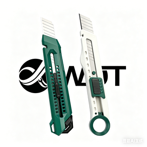 Couteau utilitaire de qualité industrielle à lame en aluminium extra-dur, grande taille, pour bricolage, <span class=keywords><strong>coupe</strong></span>-papier peint et ouvre-boîte - Product Image 1