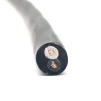 Cable reticulado de Bajo humo aislado libre de halógenos flexible de 300/500 V de 1/2"