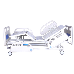 Cama de Hospital Manual Moderna de 2 Manivelas para Cuidado de Ancianos con Barandillas Laterales Amortiguadas y Manivelas Ocultas, Cama de Enfermería para el Hogar - Product Image 1