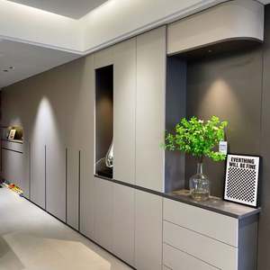 Meuble à chaussures moderne sur mesure en bois massif, protection environnementale, pour hôtel - Product Image 1