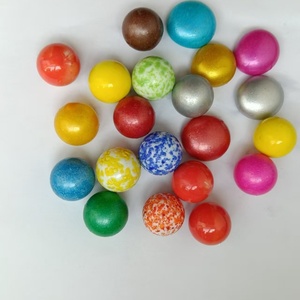 Perles <span class=keywords><strong>de</strong></span> verre et billes <span class=keywords><strong>de</strong></span> verre colorées, export direct usine, personnalisables en matière, artisanat et tailles, cristal transparent motif pétale, moucheté - Product Image 3