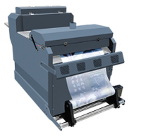 SunColor 2020 Vente chaude Imprimante DTF Machine d'impression offset numérique Secoueur de poudre en un seul ensemble