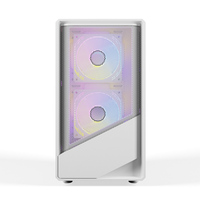 AntarcChill OEM Gaming Computer Case Micro ATX PC Case White Case & Towers Server Chassis Cabinet Pc With Tempered Glass