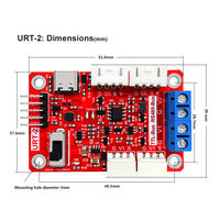 Programmeur de bus USB vers TTL 485 Feetech FE-URT-2, interface Type-C, convertisseur de signal de port série multifonction, testeur de programmation de servo