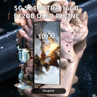 Smartphone 5G S24 Ultra 16 Go 512 Go Deca Core OLED 120 Hz Double SIM Compatible Android 14