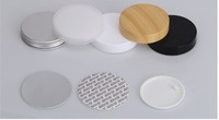 MOQ inférieur, pots en plastique transparent de qualité alimentaire de 150 ml à 1000 ml avec couvercles à vis
