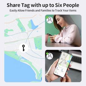Không khí thông minh tag Pet Tracker MFI chứng nhận Key Finder Locator mini chống mất theo dõi thiết bị Ví hành lý Dog Cat GPS Tracker - Product Image 5